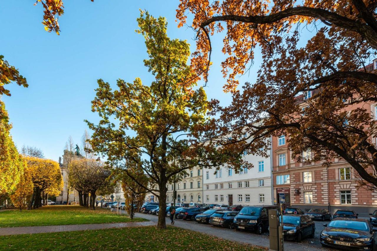 Hotel-Pension Am Siegestor Munchen Bagian luar foto